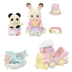 Sylvanian Families Park Ride Set Plane/Train